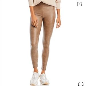 Faux leather leggings